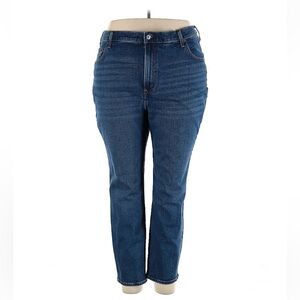 Abercrombie & Fitch Jeans Ultra High Rise Ankle Straight 36 size 20 NWT